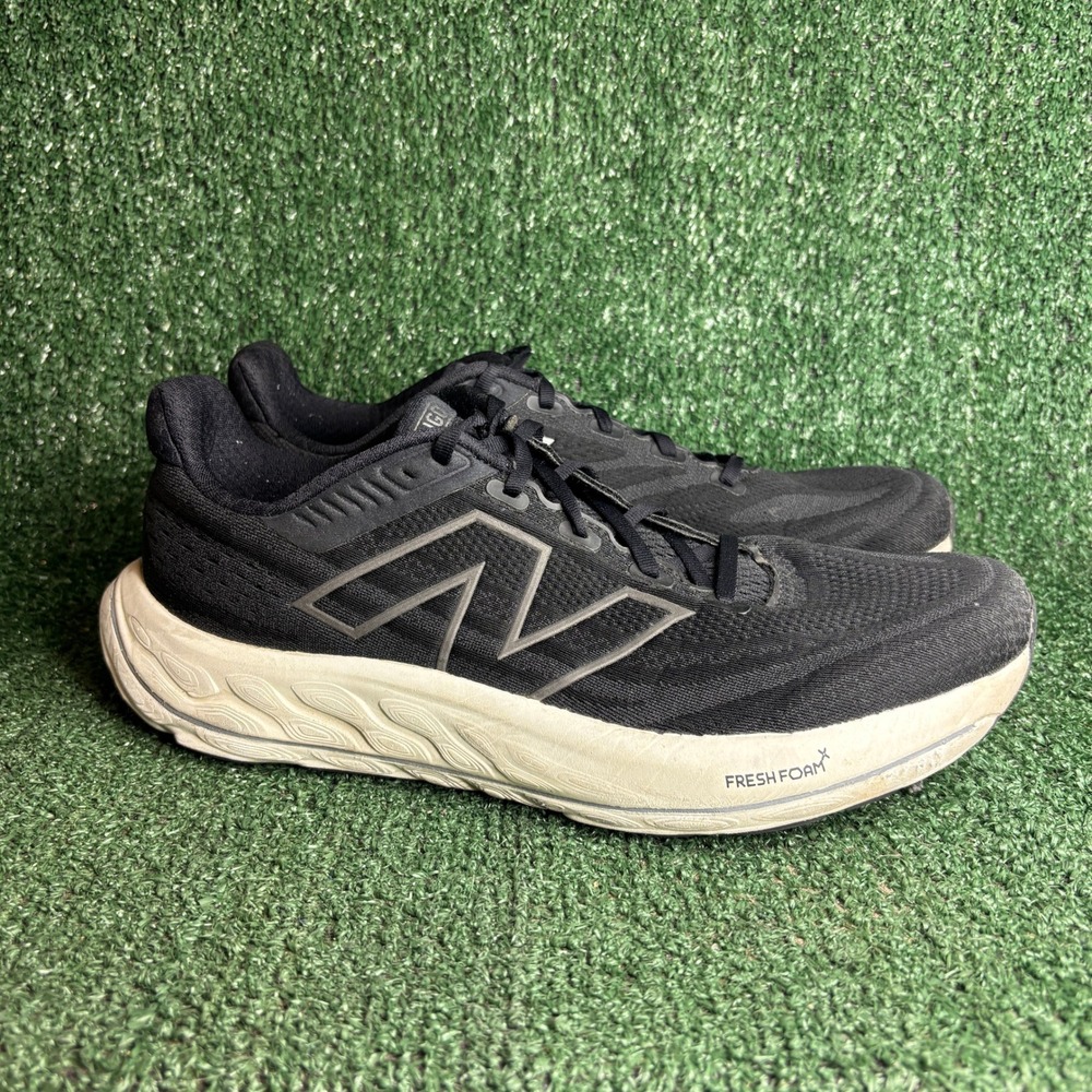 New Balance Fresh Foam X Vongo v6 Cushioned Running Sneakers Black Mens‎ Sz 12 D
